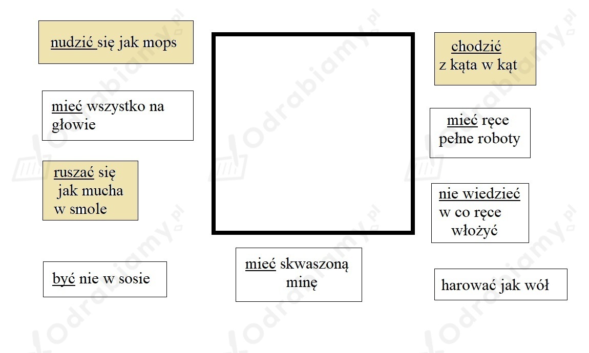 🎓 Pokoloruj ramki z tymi powiedzeniami...- Zadanie 1: Oto ja 2