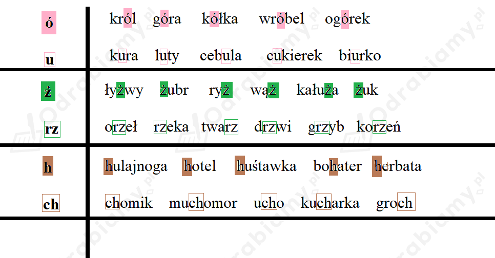 🎓 Zaznacz w wyrazach litery w...- Zadanie 1: Lokomotywa. Czytam i piszę
