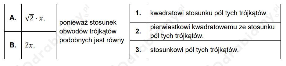 🎓 Dane Są Dwa Trójkąty Podobne ABC I KLM O Polach Równych...- Zadanie ...