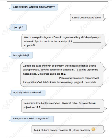 Usłyszysz Dwukrotnie Pięć Tekstów W Zadaniach 1.1 1.5