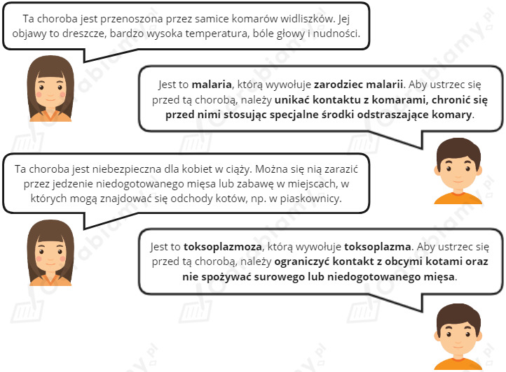 Kasia I Tomek Rozmawiali O Zagrożeniach I Sposobach Ochrony Ryb 🎓 Kasia i Tomek rozmawiali o chorobach- Zadanie 5: Puls życia 5 - strona 53